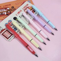 깎지않고 오래쓰는 연필 만년 무제한 연필 미술 스케치, 옐로우