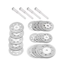 새로운 BENGU 5pcs Diamonte 절단 디스크 그라인딩 휠 드릴 원형 톱 블레이드 나무 도구, 22mm