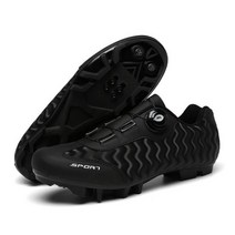 Hniadia Sapatilha Ciclismo Mtb 사이클링 신발 클리트 실내 라이딩 자전거 자전거 신발 Outoor Lock Pedal Racing SPD, 42, 02 cs010-mountain-black