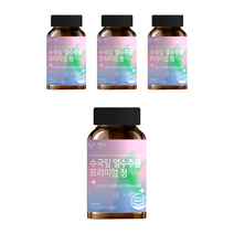 오늘의밸런스 수국잎 열수 추출물 프리미엄 정 1000mg 60정, 60정 X 4개 8개월분