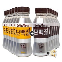 닥터유 드링크 단백질 바나나맛 6개+초코맛 6개(+밀크츄 2개포함), 12개
