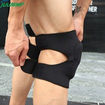 JUUMMP-스포츠 조정 가능한 무릎 패드 1 쌍 무릎 통증 완화 슬개골 안정제 지지대 하이킹 축구 농구 달리기
