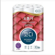 코디 도톰이 3겹롤화장지 30Mx30롤, 30롤, 1팩