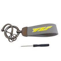 야마하 오토바이 가죽 키 체인 YZF R1 용 액세서리 품질, 20 Grey 5