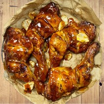 에어프라이어 자메이카 통다리 바베큐 800g 불갈비소스 왕갈비소스 국내산 치킨, 자메이카 통다리 바베큐 800g+불갈비소스