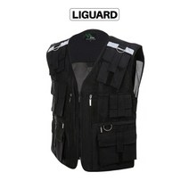 배달조끼/특수조끼/보안조끼/작업조끼/퀵조끼/안전조끼 [리가드], 05) TA-111 블랙 M, 1개