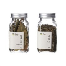 라온 (오가닉 향신료 모음)월계수잎 10g＋건바질 25g, 상세페이지 참조
