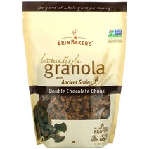 에린 베이커스 Homestyle Granola with Ancient Grains Double Chocolate Chunk 12 oz (340 g)