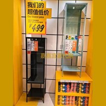 장식장 피규어장식 수집품진열 이케아 루데스타 민트 그린 강화유리장 손금방진장 투명 수납장 블드박스 전시장, 01 민트 그린