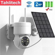 차량용태양광 충전기 태양광패널 휴대용 보조배터리 와이파이 태양 PTZ 카메라 1080p 무선 CCTV 보안 야외, 04 Wifi Cam 128G Card