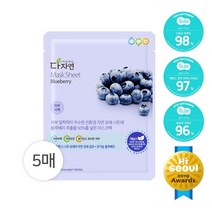 다자연 블루베리 마스크팩 5매