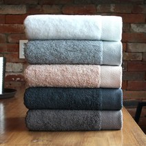 기라로쉬 no7 아름다운 블라썸 페이스타올 200g 40수 코마사, 다크그레이, 5개