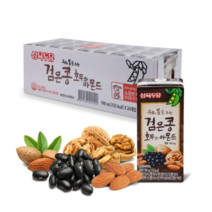 삼육두유 검은콩&호두아몬드 190ml 24팩/1박스, 2박스(48팩)