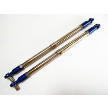 트랙사스서밋 2pcs 스티어링 링크 턴버클 RC Traxxas 1/10 E-REVO E REVO 2.0 VXL Summit 5338R 5338A 8638 8646, [02] Harden Steel