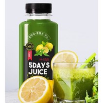 식사대용 클렌즈주스 건강음료 식물성단백질 다이어트주스 ABC쥬스 디톡스 원데이클렌즈, 오일만주스 5개, 1개당 250ml