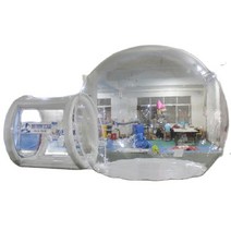 에어로그 공기주입식 팝업 에어텐트무료 배송 야외 자이언트 4m 직경 렌탈 캠핑 투명 투명 풍선 크리스탈 버블 텐트팽창식 돔, 3m 직경