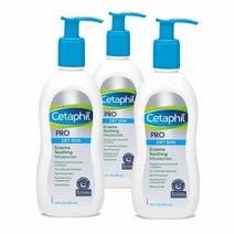 Cetaphil 세타필 프로 건조 드라이 스킨 수딩 모이스쳐 로션 296ml (3팩)