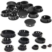 랜커넥터 와이어 정리5-38mm 플라스틱 구멍 플러그 스냅 온 덮개 나일론 먼지 캡 플랫 헤드 예약 막힘 테, 08 22mm 25pcs