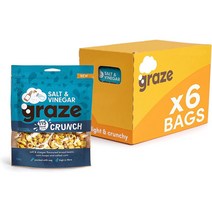 그레이즈 크런치 비건 스낵 104g 6팩, 6개