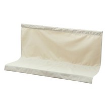 야외 정원 테라스 가든 벤치 의자 나무 원목 철제 인승 내구성 교체 오 스윙 커버 시트, 2-144cm x 45cm x 55cm, [16] 144cm x 45cm x 55cm