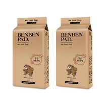 국산 강아지 배변패드 항균율 99.9% 벤벤패드, 2팩