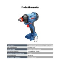 전동공구 호환부품 수리부품 교체부품 Bosch GDS 18V-EC 300ABR 무선 렌치 스크루드라이버 리튬 임팩트 렌치베어메탈, GDX 180-LI, 01 GDX 180-LI