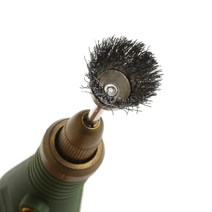 디버링툴 끌 갈고리 스크레이퍼 3 개/대 스틸 와이어 휠 브러시 헤드 연마 디버링 드릴링 도구 보울 모양 드롭 선박