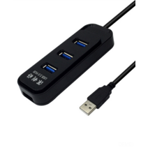 DFMEI 1- 포인트 4- 포트 USB 허브 세미퍼 2.0USB Hub 4- 포트 변환 세미퍼, 분홍색