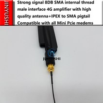 네트워크IPEX SMA 피그 테일 + 4G 8dB 안테나 SIMCOM SIM7100A SIM7100C SIM7100E SIM7600CE SIM5360E SIM5, 한개옵션0