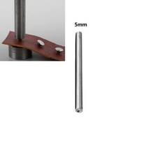 펀칭 펀처 구멍 Steel Spike Studs Puncher Mushroom Domed Snap Rivet Setting Tool Leather Hole Opener, 01 5mm