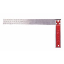 일음쇼핑^^*m갑구-눈금 알루미늄 직각자 10in 250mm (1EA) 정밀 작업용 측정 공업용 산업용 직자 디인자일medi^*^, ab*^^선택없는