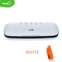 실링기 SaengQ 진공 실러 기계 수비데 포장기 저장, 6-화이트, 220v 나