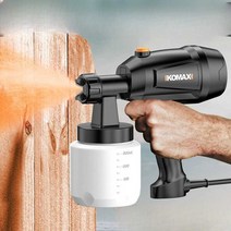 페인트 라커 스프레이 기계 스프레이건 사타건도색, 스프레이 건+선물+예비 플라스틱 노즐 4개