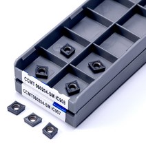 밀링 툴 10PCS CCMT060204 IC908 내부 선삭 공구 초경 인서트 커터 CCMT060208 IC907 CCMT 060204/060208 CNC 선반 부품, [04] CCMT060208-SM IC908