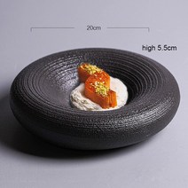 케이터링 플레이팅 접시 월남쌈 구절판 그릇 나눔 홈파티 핑거푸드 출장 뷔페 대접시라운드 세라믹 디너 플, 01 dinner plate