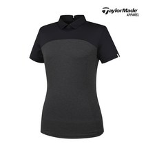 [테일러메이드]여성 절개 카라 반팔티셔츠 TWTYK6908-199
