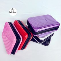 [미쏠]미용 가위집 뷰티박스 캐리어 중간사이즈 5컬러 택1, 블랙