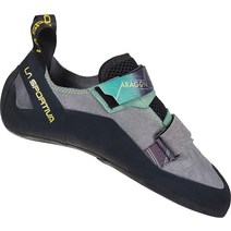La Sportiva 남성용 아라곤 암벽 등반 신발 슬레이트/자스민 그린