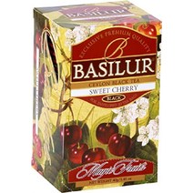 바실루르 버라이어티 팩 과일차 Magic Fruits Collection 4 Varities of Fruits teas, 1개(1팩), 달콤한 체리