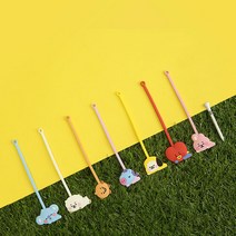 비티21 골프 BT21 BABY Golf 티홀더세트 7종, 망_티홀더세트, 선택완료