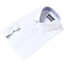 [란체티] 긴소매 드레스셔츠 카라배색 슬림라인 LVS4500 WH PI BL