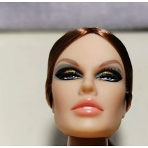 체스판 오리지널 FR 헤드 인형 30cm 패션 라이센스 여아 드레싱 DIY 장난감 부품, 02 219