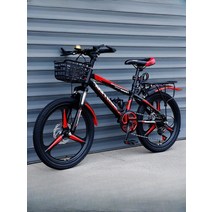 소형 MTB 자전거 경량 18인치 컬러풀 출퇴근 학교, 단일속도, 06.F