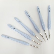 해피니터 손이편한 모사용 코바늘(9개)세트 뜨개용품