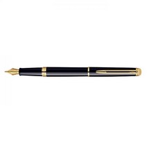 뉴헤미스피어 락카 만년필(블랙CT F WATERMAN), 본상품