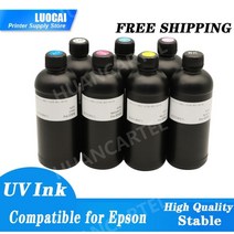 엡손 R290 R330 1390 1400 1410 1500W UV 프린터 잉크 하드 소프트 잉크 500ML 1000ML 병 범용 UV 잉크 신제품, 마젠타-500ml