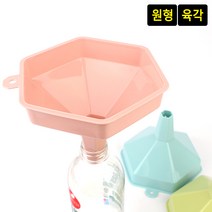 골든트리 칼라 플라스틱 파스텔 깔대기 주방 조리용 깔데기 깔때끼, 원형 (랜덤색상)