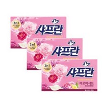 샤프란 아로마시트 섬유유연제 핑크 센세이션, 4개, 30매입