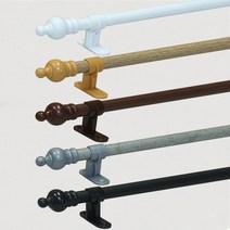 소이지 다리아 커튼봉 15파이 5종 모음, 월넛