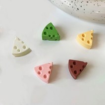 치즈 케이크 냉장고 귀여운 자석 마그넷 5종 세트, 1세트